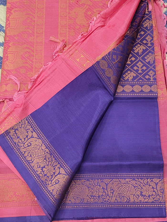 Banana pith saree BP1104