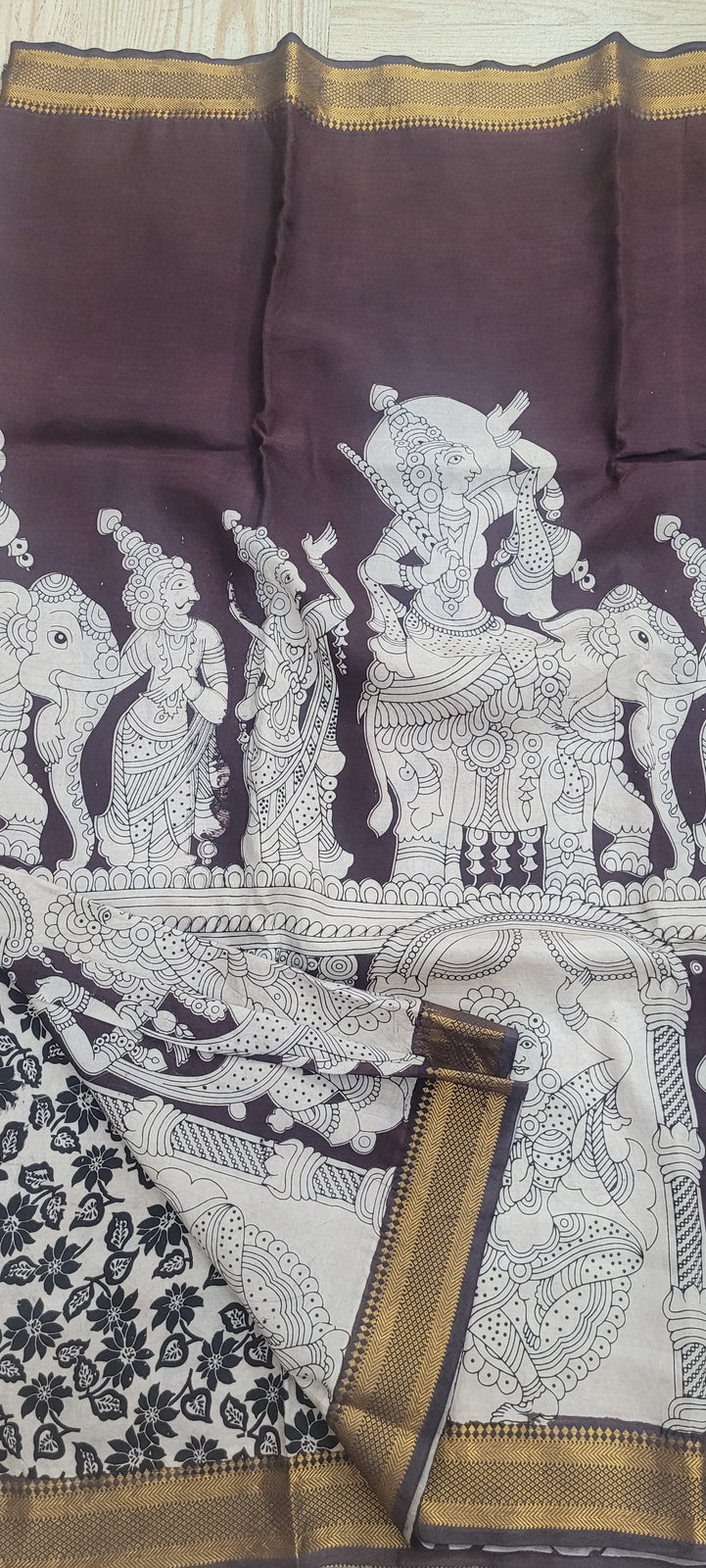 Nellore Silk Coffee brown